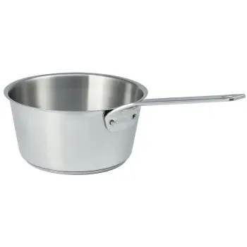 Cristel Stainless Steel Saucepan Without Lid - 6" 1.50 qt