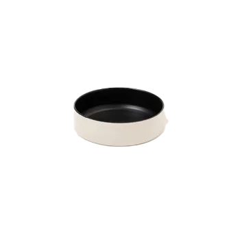 Elegant Midnight Bowl - Handcrafted Stoneware - 16 x 4.8 cm - Set of 6