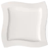 Villeroy & Boch NewWave Collection Fine Porcelain Flat square plate - 270 x 270 mm - 4 pcs set.