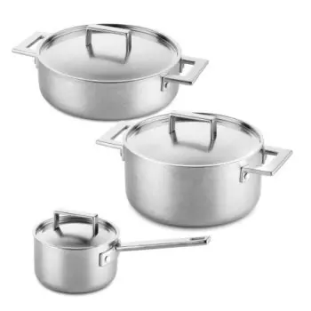 Mepra Attiva Pewter Kitchen Set - 6 Pcs.