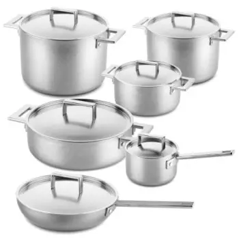 Mepra Attiva Pewter Kitchen Set - 12 Pcs.