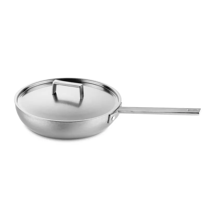 Mepra Attiva Pewter Frying Pan - 10.5" Dia
