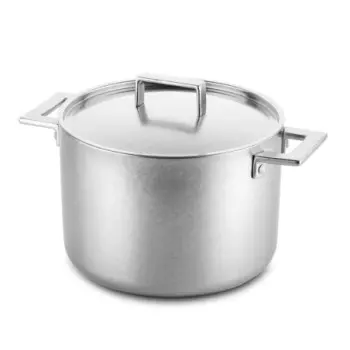 Mepra Attiva Pewter Deep Pot - 8" Dia