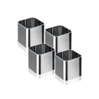 Mepra Stile By Pininfarina Napkin Rings - 4 Pcs. - Mirror