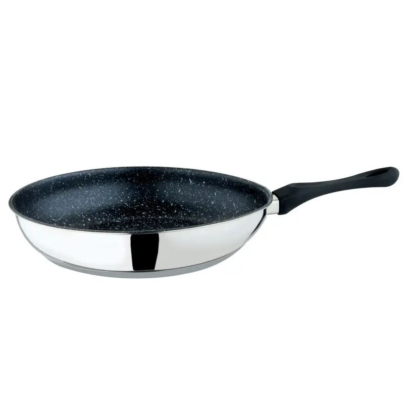 Mepra Fantasia Stone Frying Pan 12.6" - 1 Piece - Black