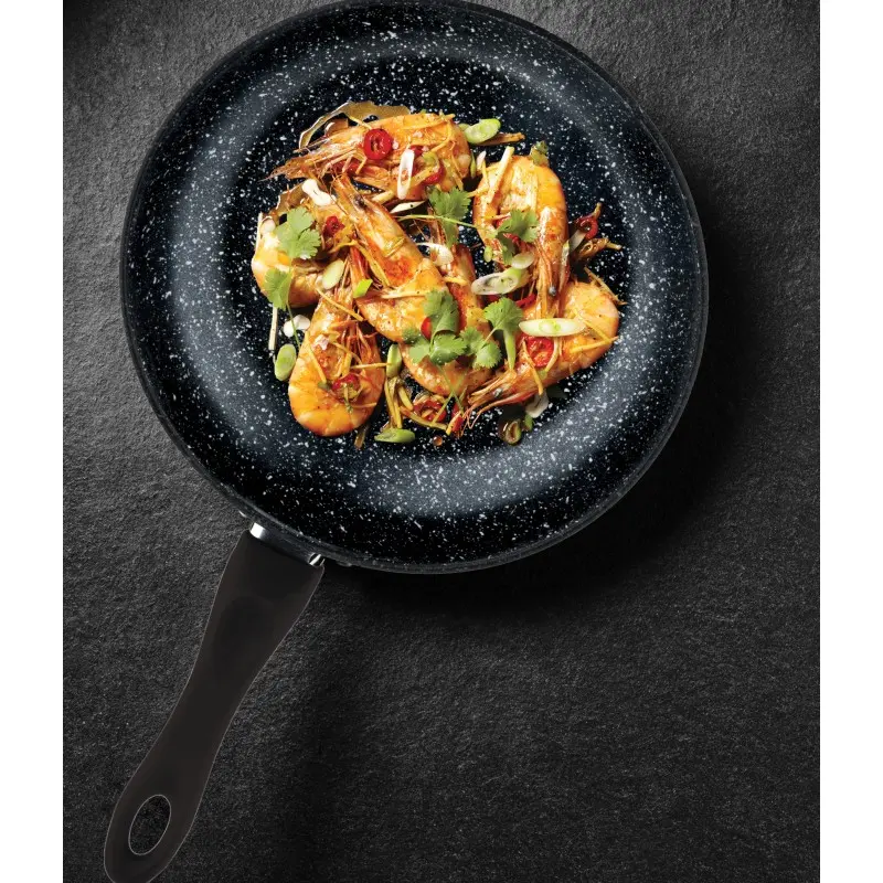 Mepra Fantasia Stone Frying Pan 12.6" - 1 Piece - Black