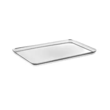 Mepra Stile By Pininfarina Rectangular Tray - 9.44" W x 14.57" D - Mirror
