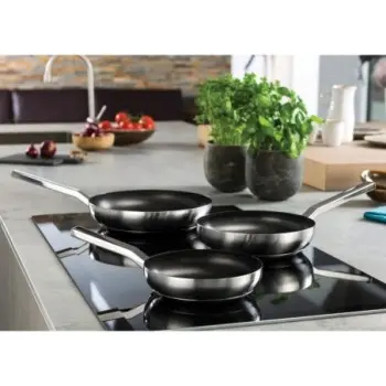 Mepra Stile By Pininfarina Frying Pan - 10" Dia - Mirror