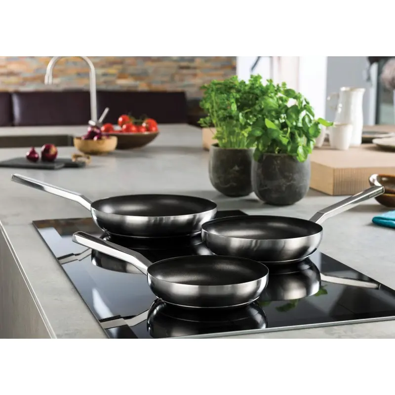 Mepra Stile By Pininfarina Frying Pan - 10" Dia - Mirror