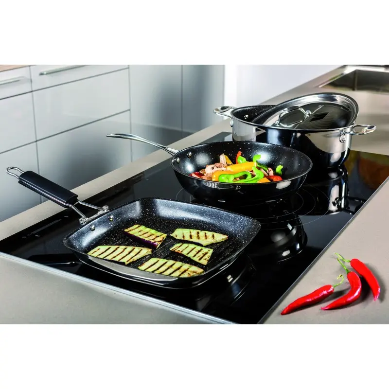 Mepra Glamour Diamond Wok - 12" Dia
