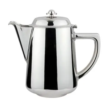 Impero Collection Coffee Pot - Stainless Steel 18-10 - set of 6 - 4 cups - cl 40