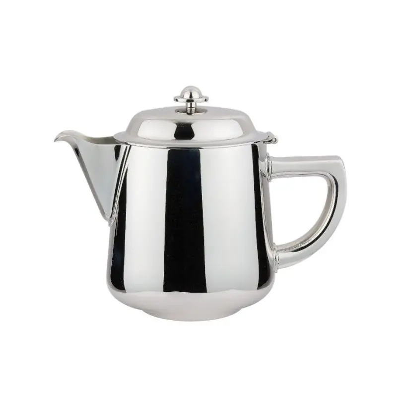 Impero Collection Tea Pot - Stainless Steel 18-10 - set of 6 - 4 cups - cl 50