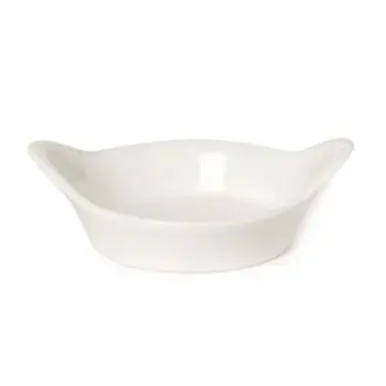 Dyonisio Collection Ivory Mini Saucepan - Alumina Porcelain - set of 12 - 8.5 x 6.5 h 2.5 cm