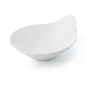 Dyonisio Collection Ivory Drop Bowl - Alumina Porcelain - set of 12 - 12.5 x 11 h 6.5 cm