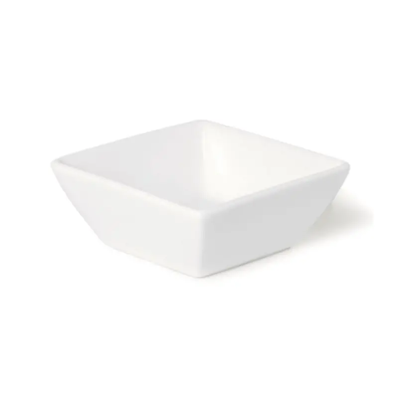 Dyonisio Collection Ivory Square Bowl - Alumina Porcelain - set of 12 - 8.5 x 8.5 h 3.5 cm Dyonisio Collection Ivory Square Bowl - Alumina Porcelain - set of 12 - 8.5 x 8.5 h 3.5 cm