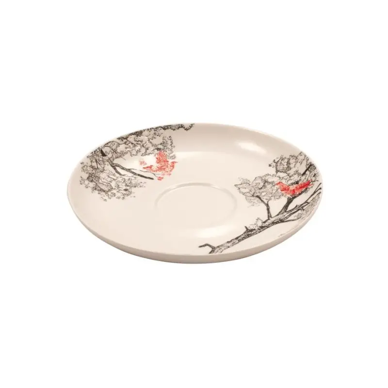 Kerasia Collection Ivory Tea Saucer - Alumina Porcelain - set of 6 - Dia: 15.5 cm Kerasia Collection Ivory Tea Saucer - Alumina Porcelain - set of 6 - Dia: 15.5 cm