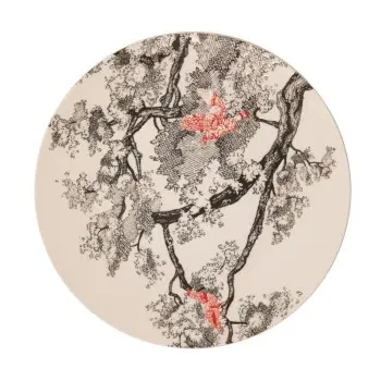 Kerasia Collection Ivory Dinner Plate - Alumina Porcelain - set of 4 - Dia: 26 h 2 cm