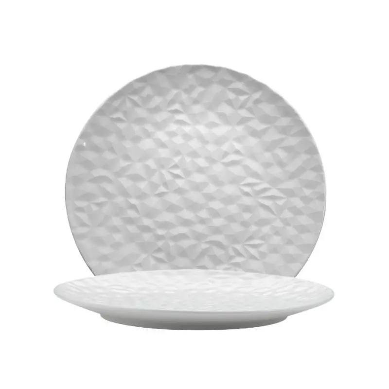Kerasia Collection Ivory Bread Plate - Alumina Porcelain - set of 6 - Dia: 19 h 2 cm Kerasia Collection Ivory Bread Plate - Alumina Porcelain - set of 6 - Dia: 19 h 2 cm