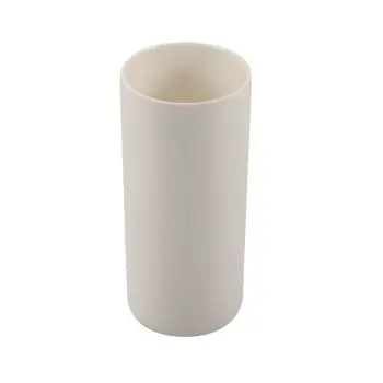 Aphros Collection Breadstick Holder Shiny And Matte White - New Bone China - set of 6 - Dia: 6 h 13 cm