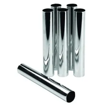 Tinplate Cream Roll Mold - Ø 2cm x 14 cm - Pack of 6