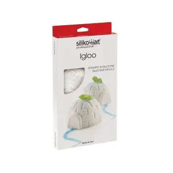 Silikomart Professional Igloo 115 Monoportion Pastry Mold - Ø 76 mm x h 42 mm - 115ml - 6 cavity