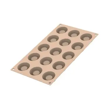 Silikomart Professional Kit Bonbon Ice Pastry and Ice Cream Mold - ø 44 mm x h 5 mm - 33 ml - 15 cavity