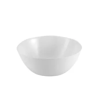 Aphros Collection Shiny And Matte White Bowl - New Bone China - set of 6 - Dia: 10 h 5 cm