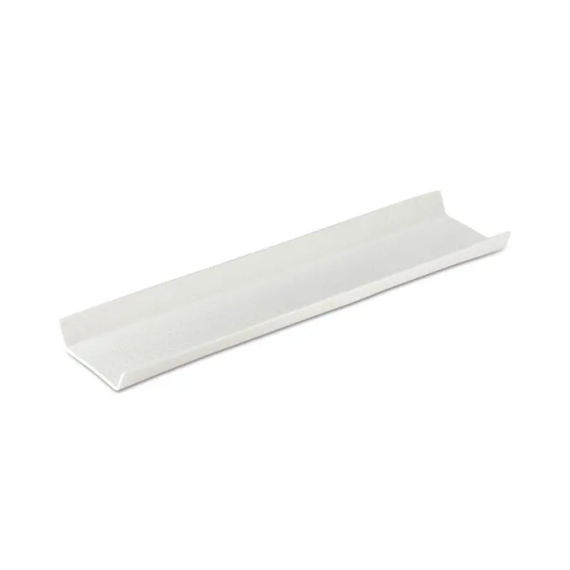 Aphros Collection Shiny And Matte White Narrow Rectangular Gourmet Tray - New Bone China - set of 4 - 41 x 10.5 h 2.5 cm Aphros Collection Shiny And Matte White Narrow Rectangular Gourmet Tray - New Bone China - set of 4 - 41 x 10.5 h 2.5 cm