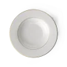 Villeroy & Boch Anmut Gold Collection Fine Bone Porcelain Deep plate - 240 mm - 6 pcs set.