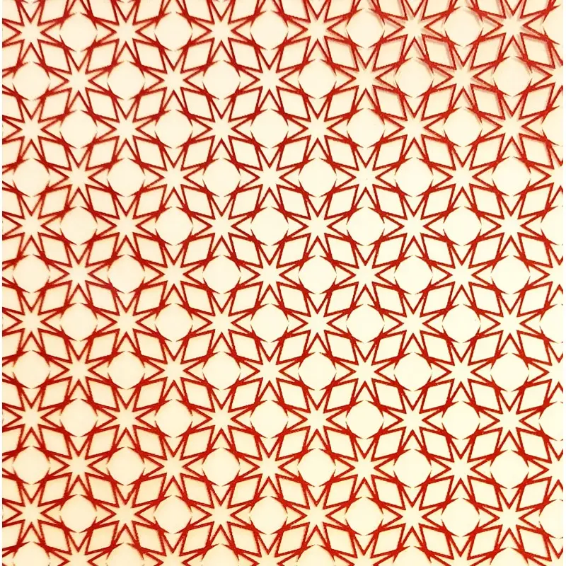 Stars Chocolate Transfer Sheets - 340 mm x 265 mm - 10 sheets
