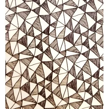 Triangles Chocolate Transfer Sheets - 340 mm x 265 mm - 10 sheets
