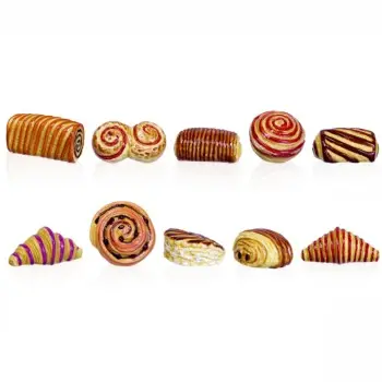 Epiphanie Galette des Rois Cake Charms Feves - Fine Viennoiseries Nouvelles Tendances - Pack of 50