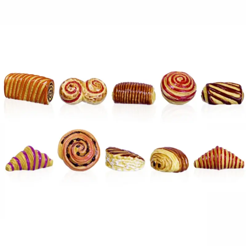 Epiphanie Galette des Rois Cake Charms Feves - Fine Viennoiseries Nouvelles Tendances - Pack of 50