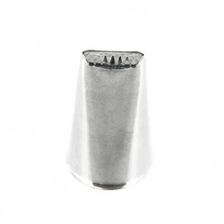 Ateco 48 Ateco 48 - Ribbon Pastry Tip - Stainless Steel Basketwave and Ribbon Pastry Tips