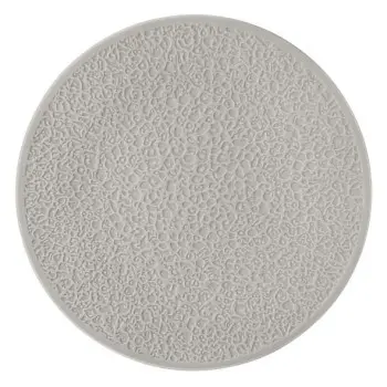 Seltmann Nori Plate – 12 Inch - Relief Grey - set of 6