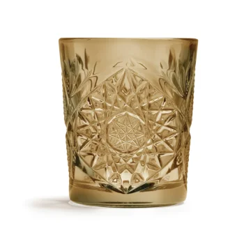 Onis Ocher Icon Double Old Fashioned Glass – 3.5 Inch - 12oz