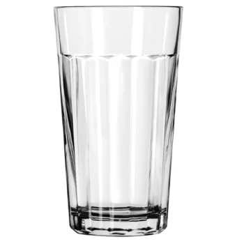 Onis Facet Glass Can 3.06 Inch - 11.75oz- Set of 12 pcs