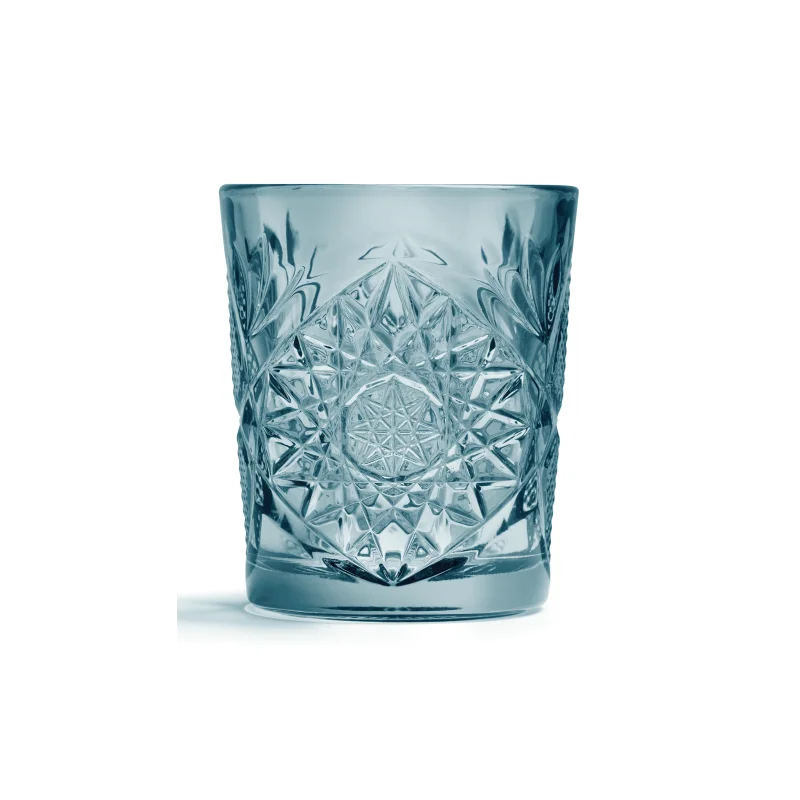 Onis Blue Icon Double Old Fashioned Glass – 3.5 Inch - 12oz