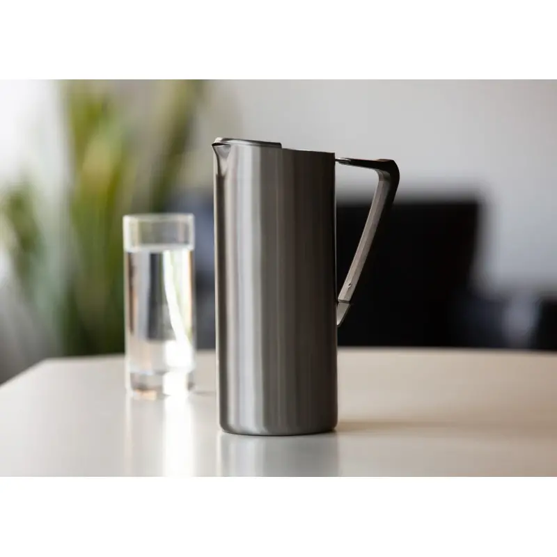 Service Ideas Water Pitcher 64 Ounce Black Onyx Finish Service Ideas Water Pitcher 64 Ounce Black Onyx Finish