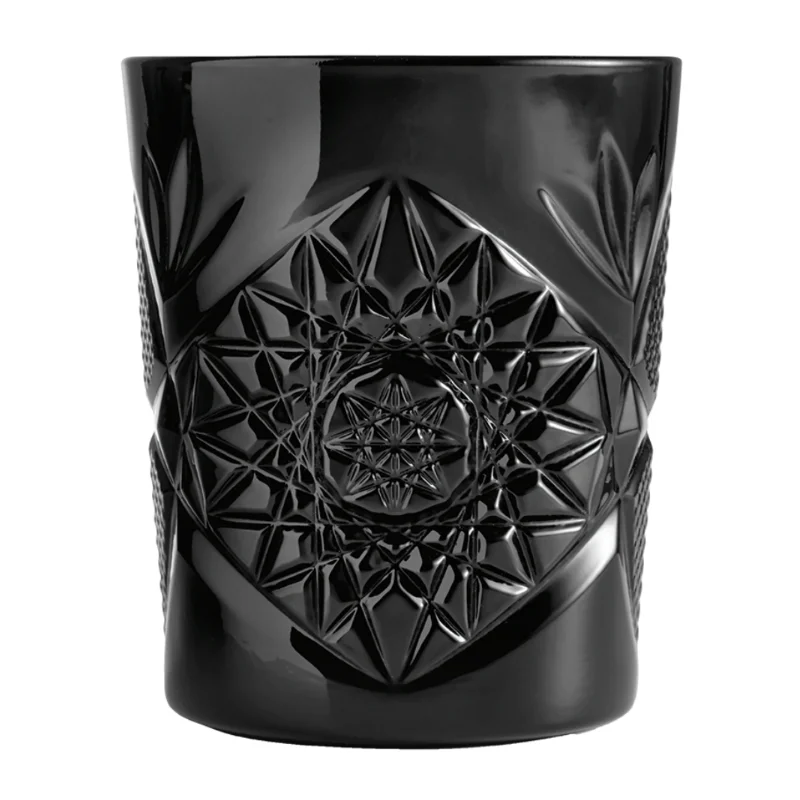 Onis Icon Black Double Old Fashioned Glass – 3.5 Inch - 12oz