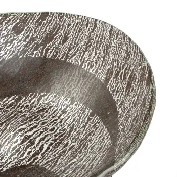 My Glass Studio Serving Bowl & Stand, Brown - 70.0 x 34.5 x 49.0 cm