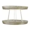 My Glass Studio Seafood Tower, Natural - Dia: 59 cm, H: 38 cm