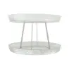My Glass Studio Seafood Tower, Grey - Dia: 59 cm, H: 38 cm