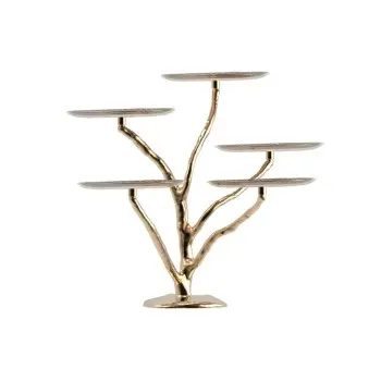 My Glass Studio Wedding Cake Stand, Brown - Dia: 80 cm, H: 69 cm