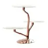 My Glass Studio Tea Stand, Clear - 48.0 x 40.0 x 38.0 cm