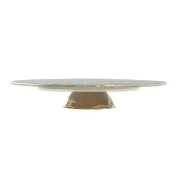 My Glass Studio Revolving Display Stand, Black - Set of 2 - Dia: 60 cm, H: 11 cm