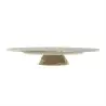 My Glass Studio Revolving Display Stand, Black - Set of 2 - Dia: 60 cm, H: 11 cm
