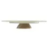 My Glass Studio Wedding Cake Stand, Brown - Set of 2 - Dia: 60 cm, H: 11 cm