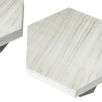 My Glass Studio Food Display Risers, Grey - Set of 2 - 55.0 x 26.0 x 17 cm