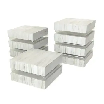 My Glass Studio Food Display Risers, Clear - 53.0 x 17.5 x 21 cm